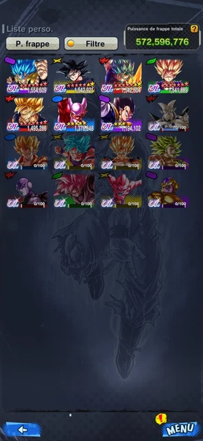 Compte Dragon Ball Legends – Plus De 1200 Jours De Connexion – Android – Neuf