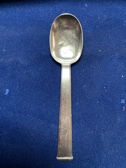 Petite cuillère argent massif Danemark orfèvre Heimburger 1920 13gr XXème