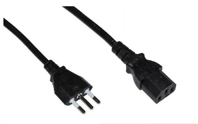 Hama Cavo Alimentazione Spina Italiana/IEC 60320 C13 F (VDE), 1,5 Metri, Nero, 1 Stella | Prolunghe E Multiple In Offerta Su - Foto 3