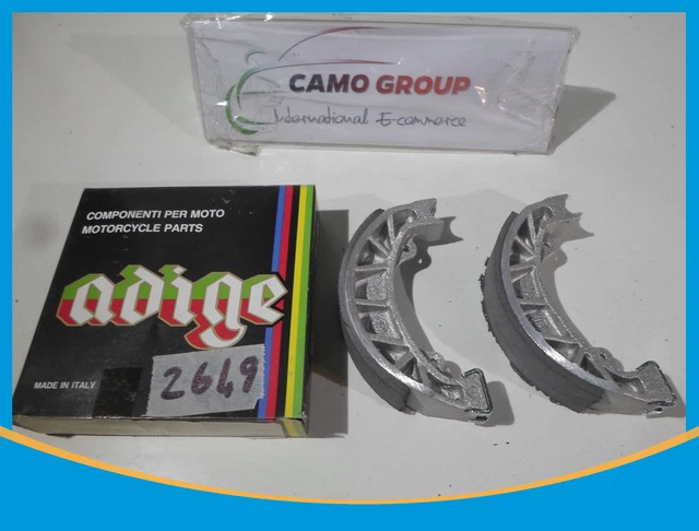 NEWFREN Front Brake Shoes For Piaggio Vespa 50 Special – Pair – Made In Italy