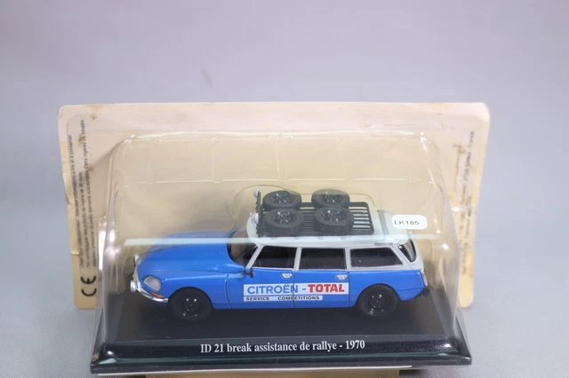 LK185 NOREV - UH Atlas 1/43 1:43 Citroen DS 21 assistance rallye DS Collection 6