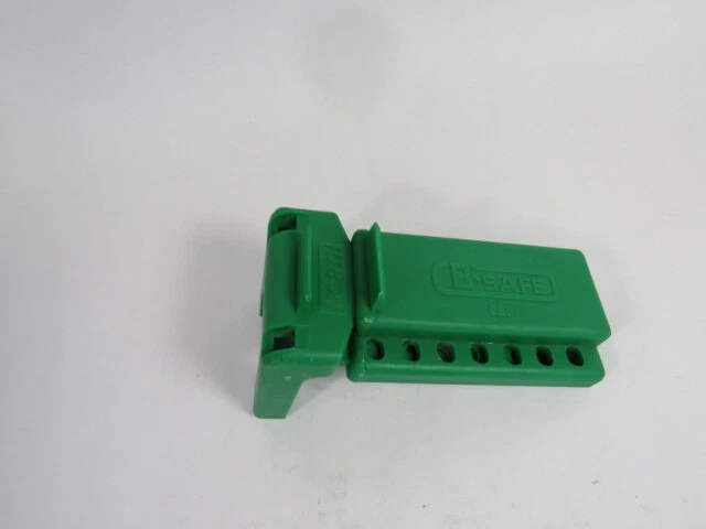 North BS01G Green Lockout for Ball Valve for Size 3/8-1-1/4"  USED