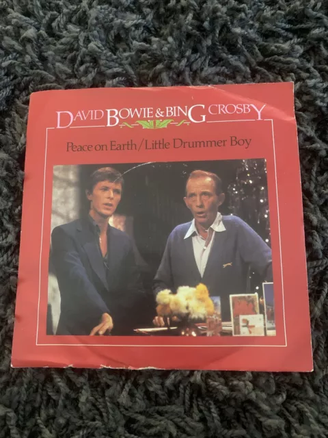 David Bowie & Bing Crosby - Peace On Earth - Little Drummer Boy - 7” Vinyl