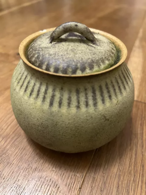 Lidded Tremar Pottery Small Pot