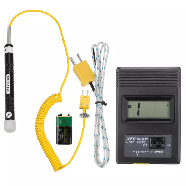 Digital Thermocouple Thermometer K Type with Surface Thermocouple 81531B