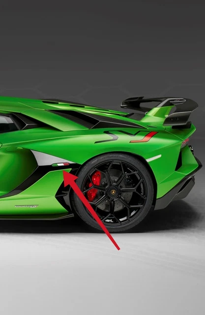 LAMBORGHINI AVENTADOR SVJ tricolor Aufkleber Satz / Sticker set ...