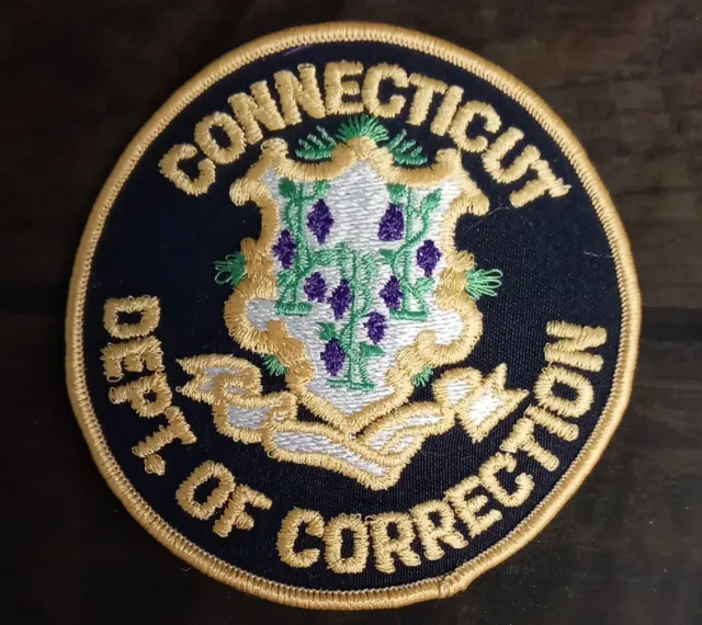Connecticut Dept. Of Corrections Shoulder Patch Emblem