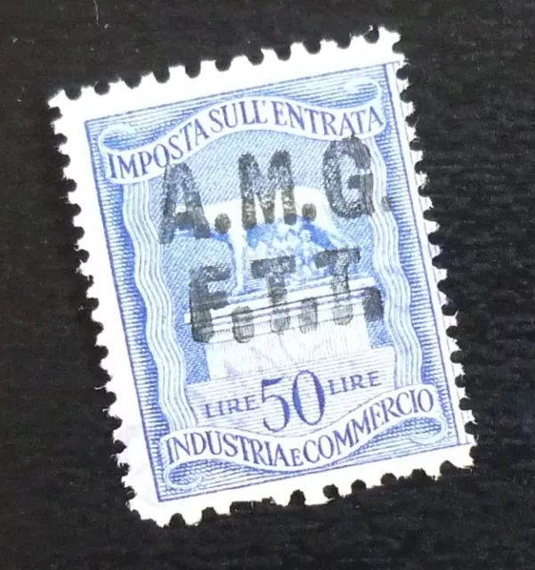 Trieste - Italy - Yugoslavia - AMG FTT Revenue Stamp - 50 Lire A15