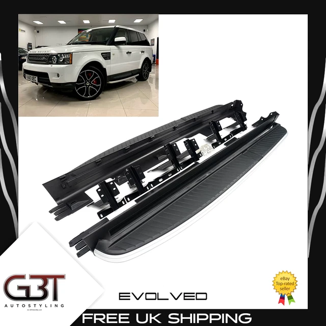 thumbnail interactive-video image 1 of OEM Style Side Steps / Running Boards For Land Rover Range Rover Sport L320 (2005-2013) 1 of 5