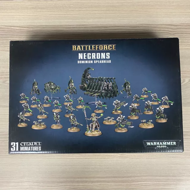 Nécrons Dominion Fer de Lance Battleforce Warhammer 40,000 40K Coffret Canoptek