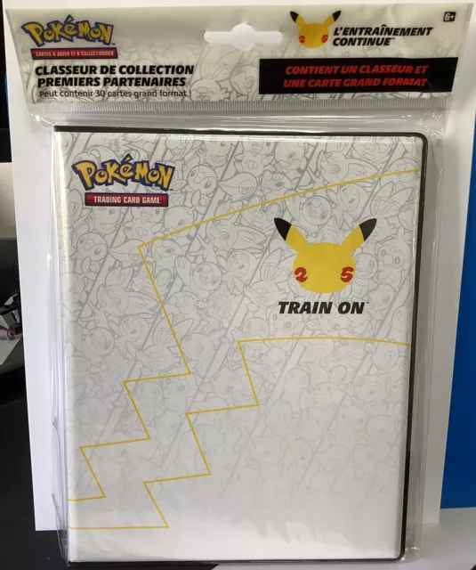 CLASSEUR DE COLLECTION Pokémon Train On Neuf Scellé et Grande