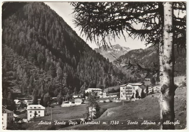 Antica Fonte Pejo - Trento - Fonte Alpina E Alberghi - Viagg. 1968 -7070-