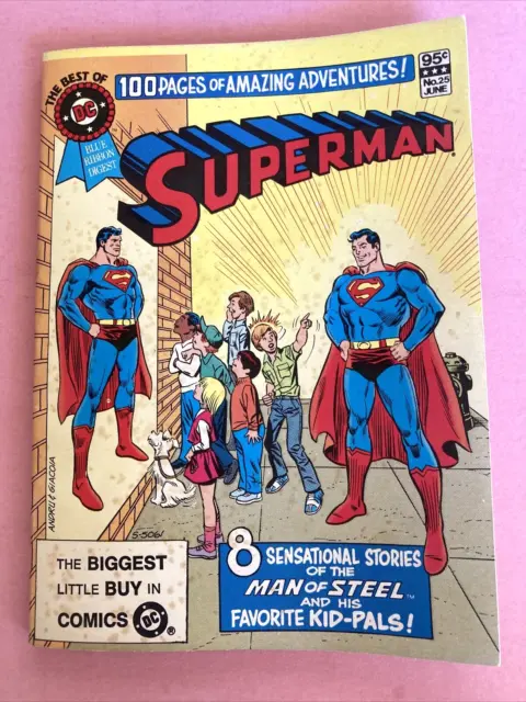 SUPERMAN No 25 - 1982 - The Best of DC Blue Ribbon Digest