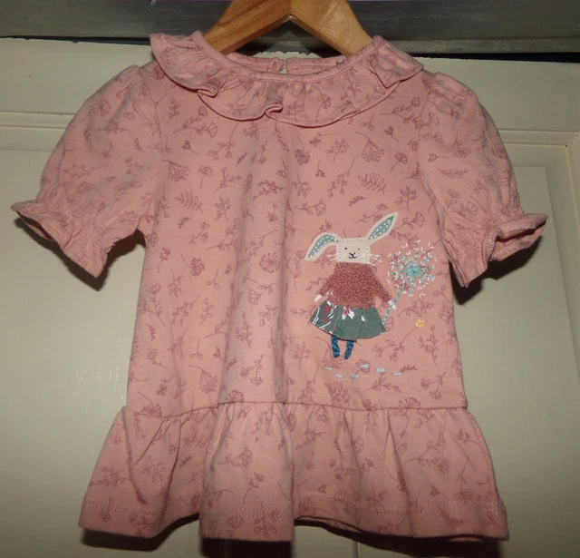 Girls Next Bunny top Age 9-12 months BNWT