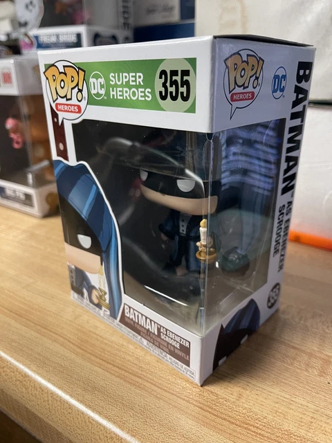 DC Holiday Batman as Ebenezer Scrooge Pop #355 Funko Pop DC Super Heroes 2020