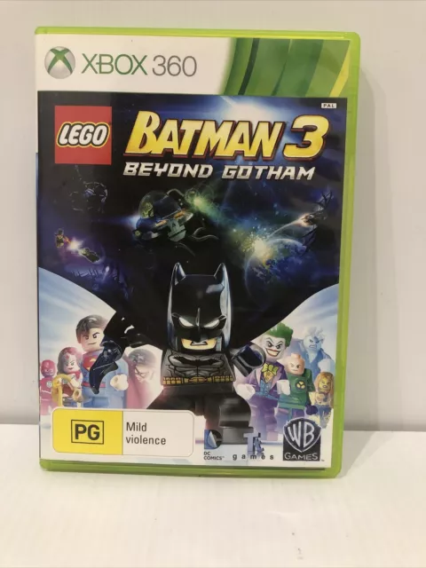 LEGO Batman 3 Beyond Gotham Xbox 360 Game PAL Manual