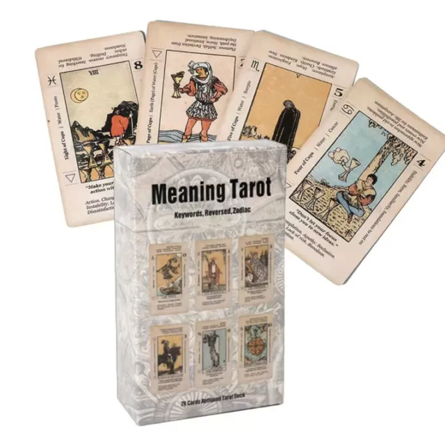 BEGINNER TAROT CARDS with Meaning on It Keyword Tarot Deck Reversed ...