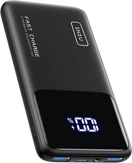 Batterie Externe - Noire- Charge Rapide-Neuf-Universel