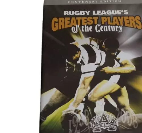 NRL Rugby League's Greatest Players of the Century DVD 2008 Australian Football