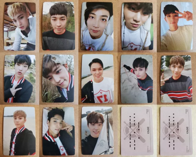 SEVENTEEN Official PHOTOCARD GOING 3nd Album Authentic MAKE THE SEVENTEEN