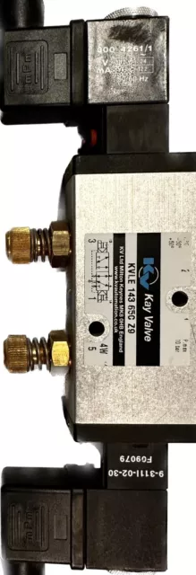 Valvula neumatica KeyValve / KVLE 143 65c z9 ( 12/24 V)