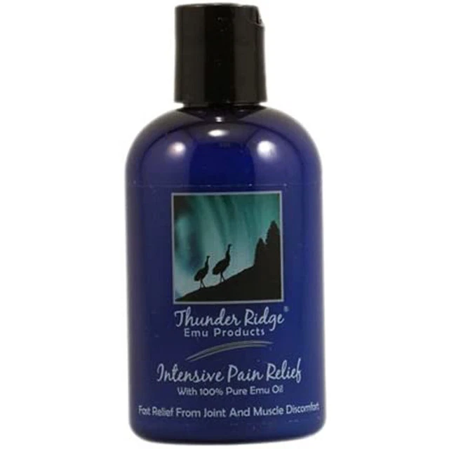 Thunder Ridge Intensive Pain Relief With 100% Pure Emu Oil 4 oz