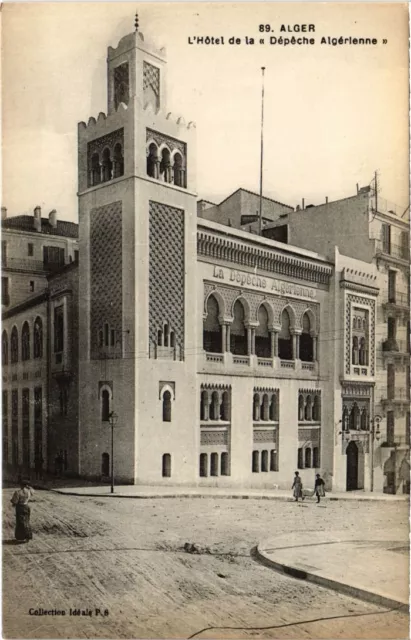 CPA AK ALGER L'Hotel de la Depeche Algerienne ALGERIA (1291693)