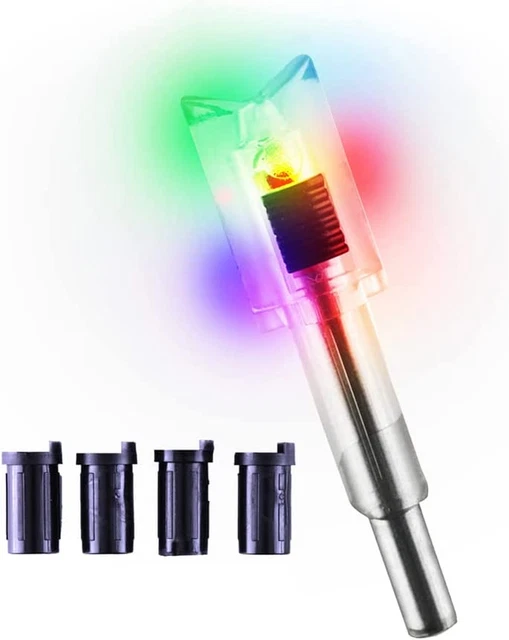 Crossbow Lighted Nock with On/Off Switch 4 Pack with .285”/.297”/.300”/.305” Bus