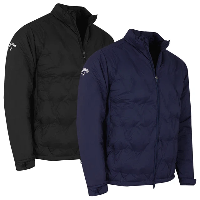 Veste Coupe-vent Callaway SwingTech - Imperméable, Mi-zippée, Pour Homme, Design Ajustable