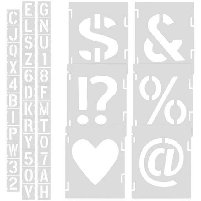 VORLAGE FÜR BUCHSTABEN Schablonen Zum Basteln Malvorlage Zeichnen Hohl