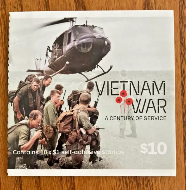 Aust. Stamps - 2016 - A Century Of Service - Vietnam War - Self-Adhesive Booklet