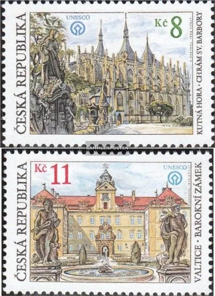 Tschechien 192-193 (kompl.Ausg.) postfrisch 1998 Heimat