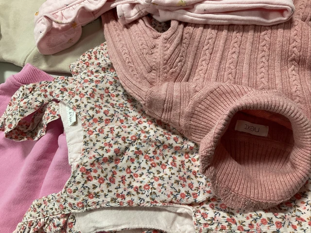 NEXT ZARA Etc Baby girl large clothes bundle size 6-9 months 7