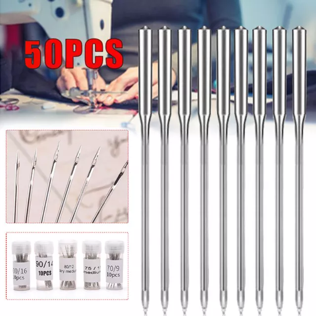 50Pc Household Sewing Machine Needle For Singer Brother Sewing Machine access EL