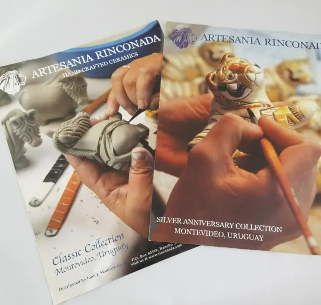 Artesania Rinconada Advertising Booklets Lot of 2 Classic and Silver Collections