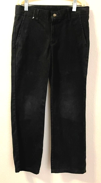 New With Tags IZOD Huskey Fit Flat Front Size 8 22'' Inseam Youth Slacks Read