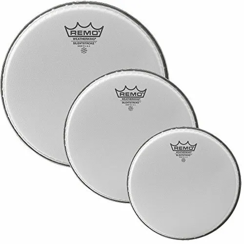 Remo Silentstroke Rock Fusion Mesh Drum Head Pack PP-2262-SN 2