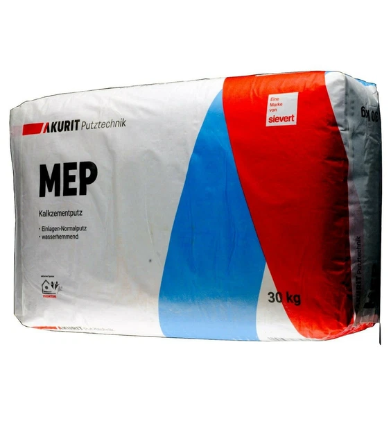 Kalkzementputz, Grundputz für Innen und Aussen, Feuchtraumputz, 2 kg
