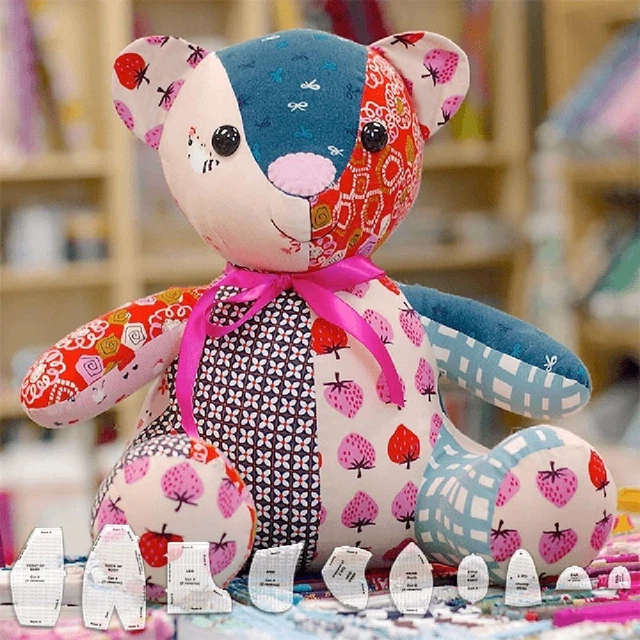 Transparent Näh-Herrscher-Vorlage Praktisch Patchwork-Herrscher vorlage  Kinder
