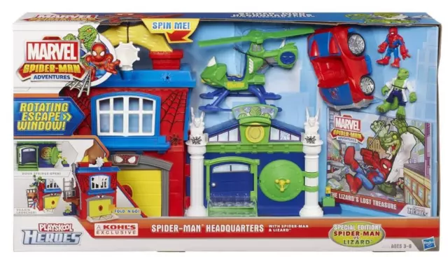 Kohls spider man mega city playset shop