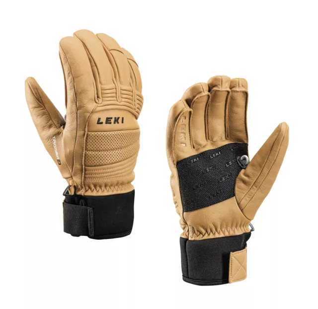 LEKI Cuivre 3D Pro Gants de Ski - Classique Collection - Extra Chaud - Freeride