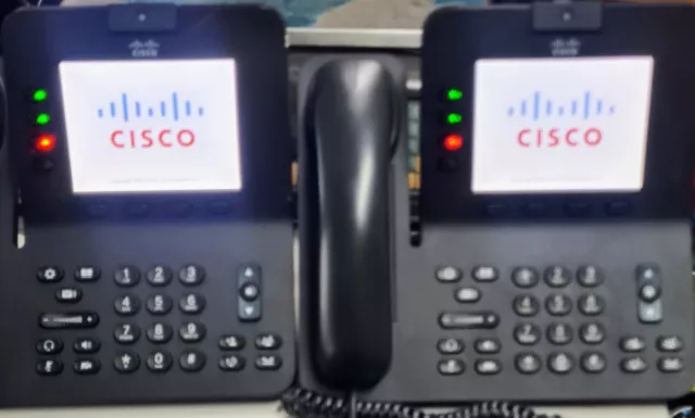 CISCO IP SIP FIRMWARE Phone CP-8945 POE 8945 LOT OF 2