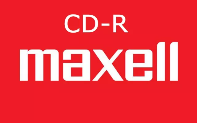 Cd-R Maxell Argent Ou Acoustique 700mb 52X 80Minuti 50/100/150