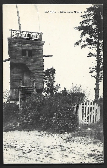 Cpa  --  Sannois . Notre Vieux Moulin . Restaurant . 311.G