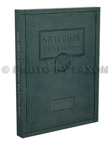 Studebaker Parts Book Big 6 Special Six Commander President 1925 1926 1927 1928