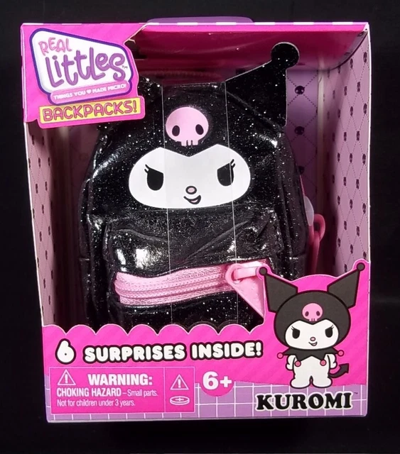 REAL LITTLES HELLO Kitty KUROMI mini Backpack 6 surprises NEW 19.95