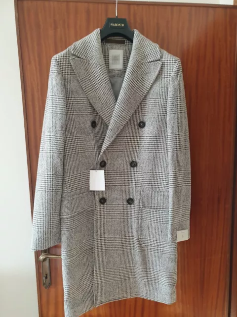 Cappotto Uomo Elegante Eleventy platinum collection