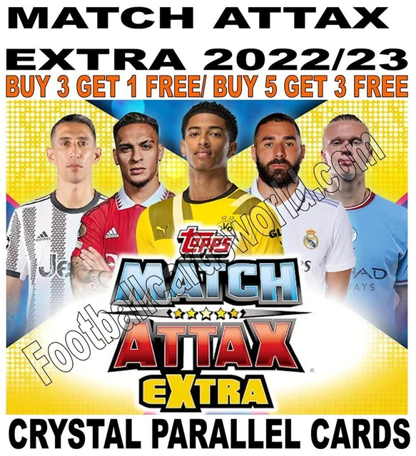 Match Attax Extra 2022/23 22/23 Champions League - Kristall Parallele Karten