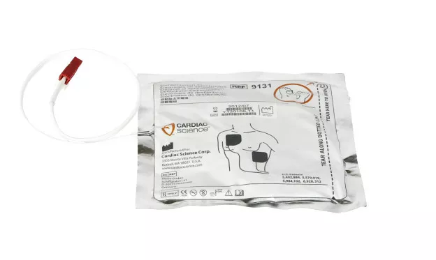 Cardiac Science Powerheart G3 Adult AED Pads (Electrodes) Item no. 9131-001