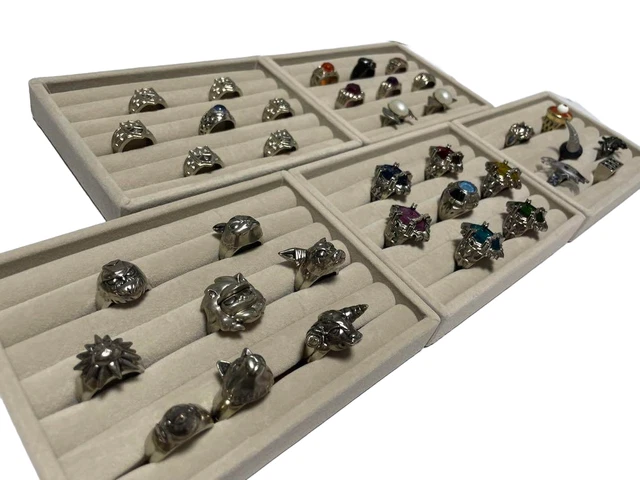 Katekyo Hitman Reborn Vongola Rings Complete Set Jump Etc. 36 Types